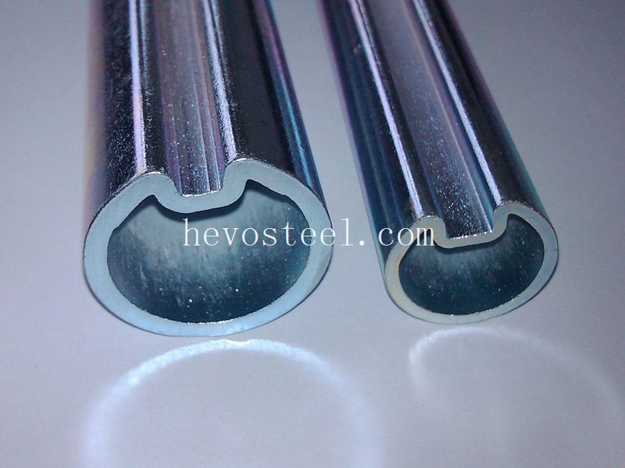 Eixos de transmissão galvanizados alinhados na HEVO STEEL LLC