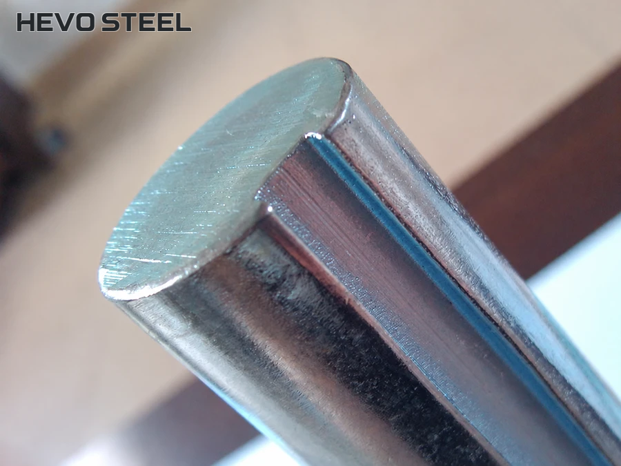 Solid drive shafts undergoing galvanizing at HEVO STEEL
